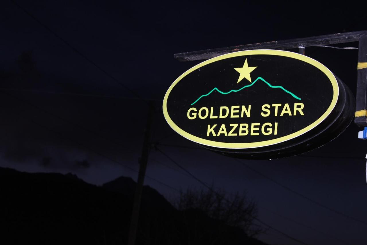 Golden Star Kazbegi Hotell Exteriör bild