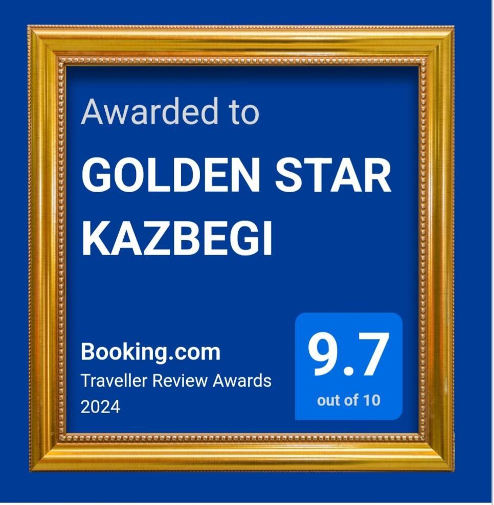 Golden Star Kazbegi Hotell Exteriör bild